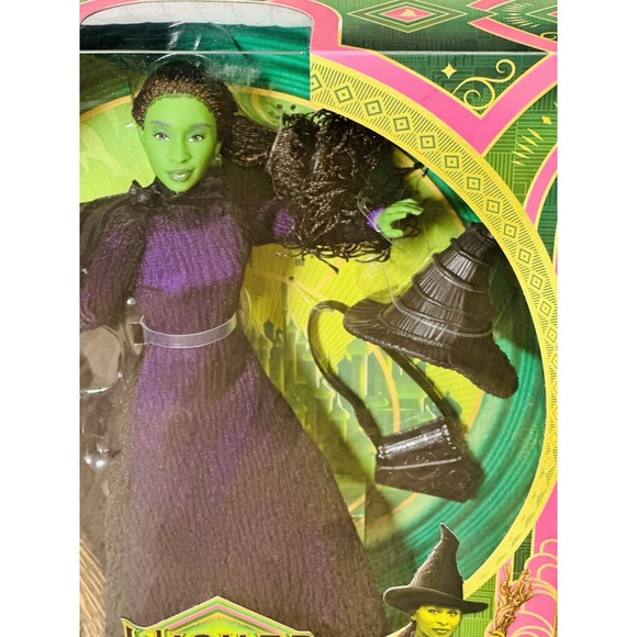 Mattel Wicked Movie Deluxe Elphaba Doll New in Box Collector Edition Toy - Picture 5 of 7